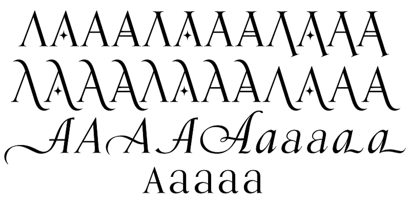 Orpheus variations on Adobe Fonts